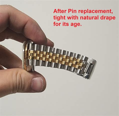 repairing a rolex band